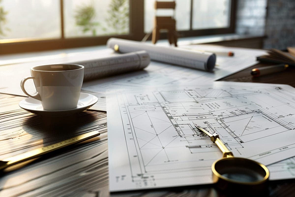 Consolidated structural and architectural engineering plans